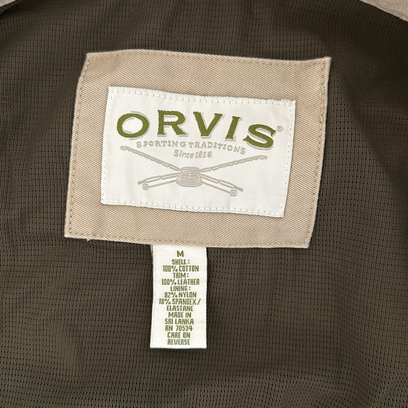 Men’s Orvis Zip Up Shooting Jacket - Picture 4 of 7